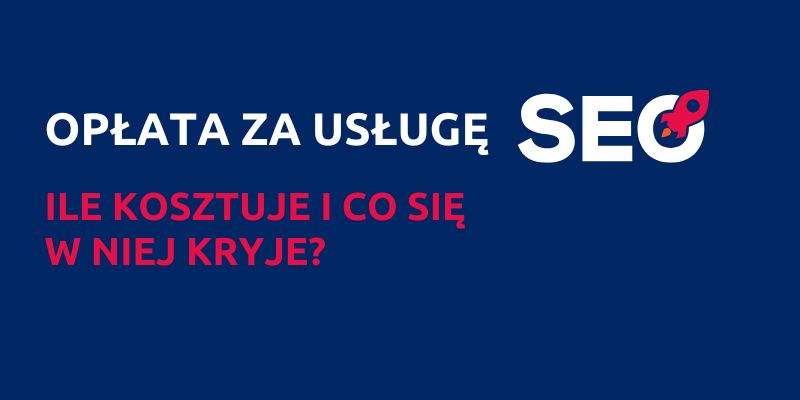 Opłata za usługę SEO