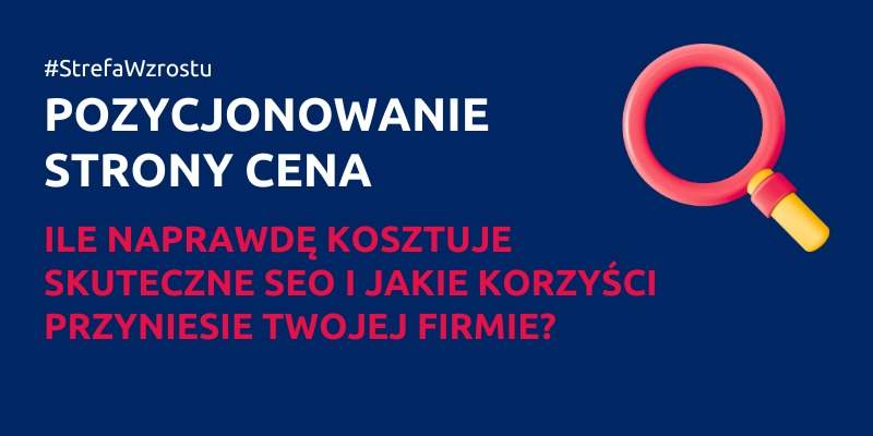 pozycjonowanie strony cena
