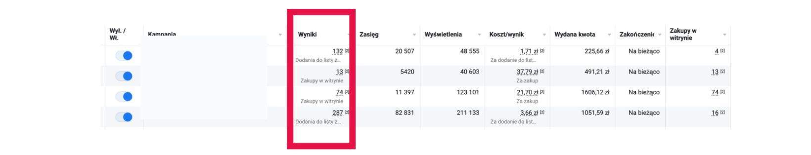 Kampania Meta Ads