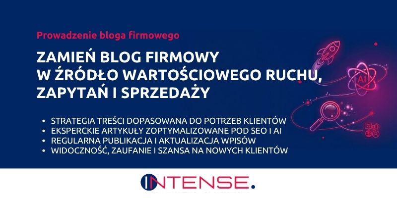 Prowadzenie bloga firmowego